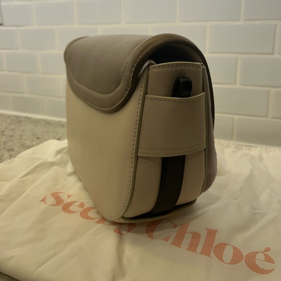 See By Chloe Mara Crossbody Bag in Motty Grey - Picture 10 of 12